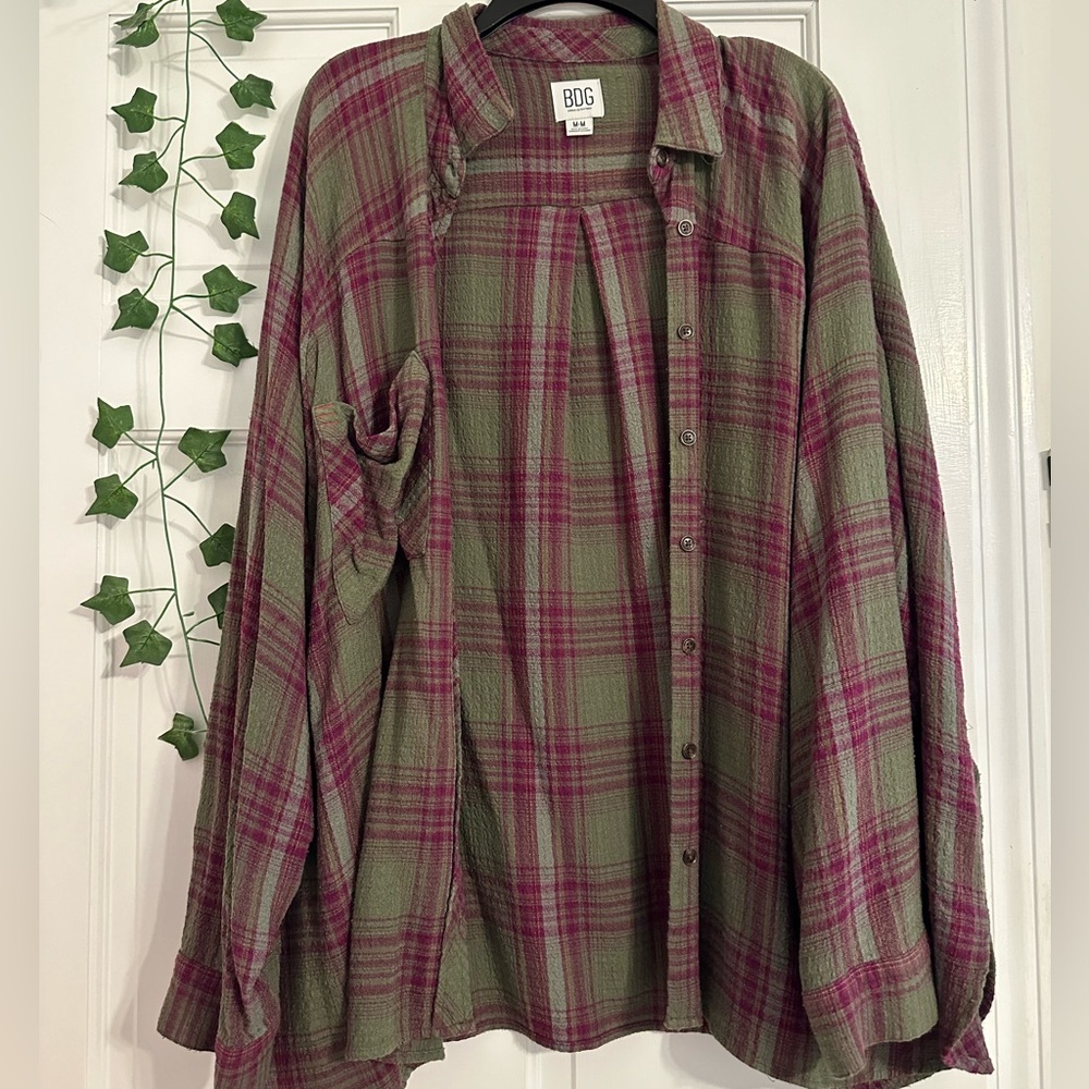 Urban Outfitters oversized flannel